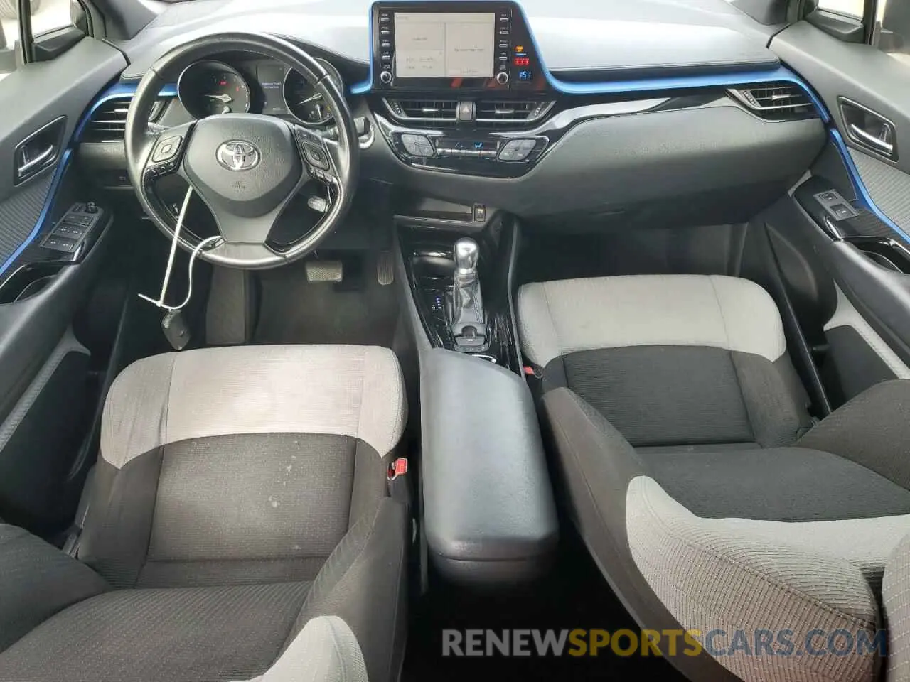 8 fotografías del automóvil dañado JTNKHMBX5K1016111 TOYOTA C-HR 2019