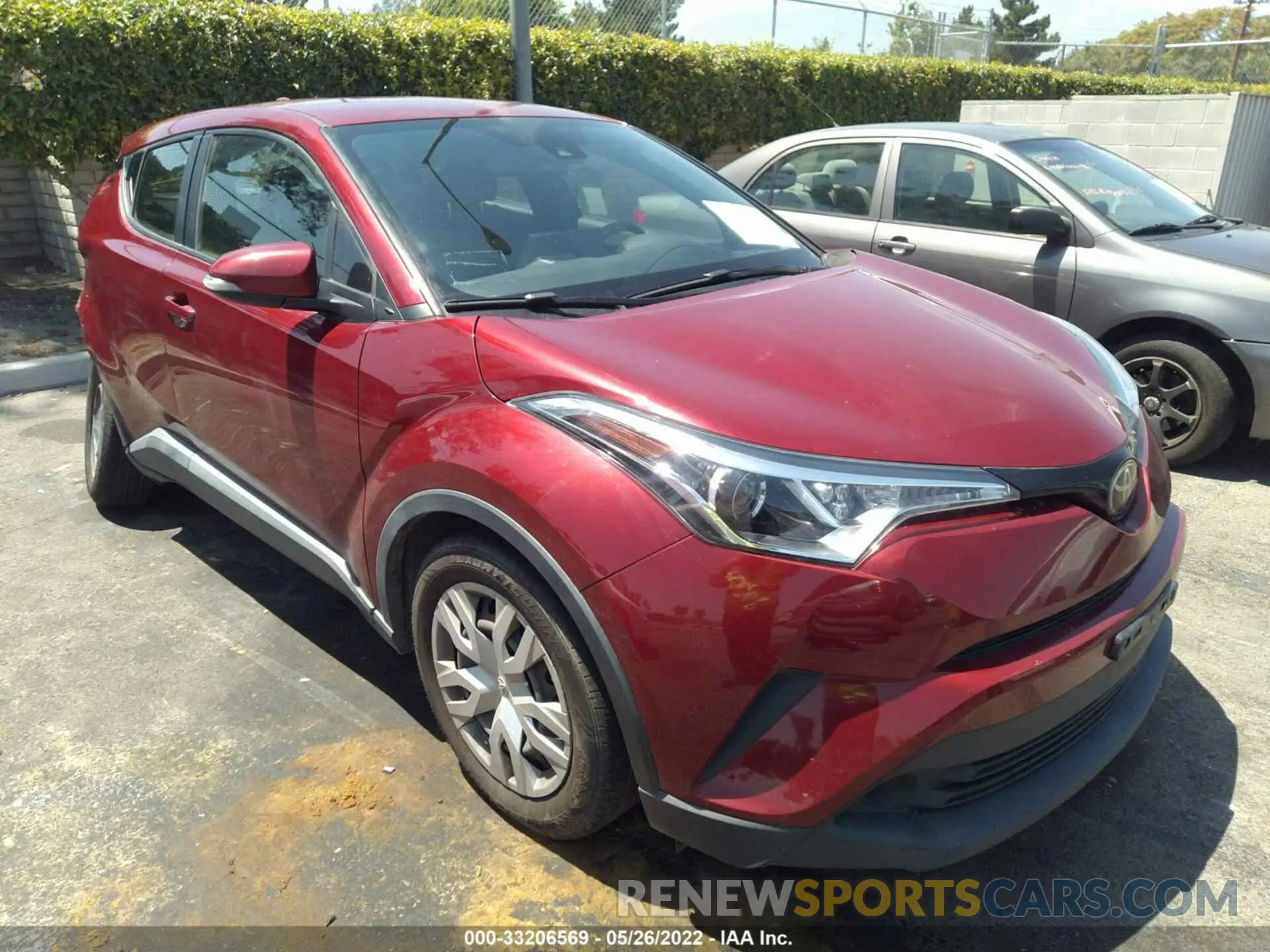 1 fotografías del automóvil dañado JTNKHMBX5K1023236 TOYOTA C-HR 2019