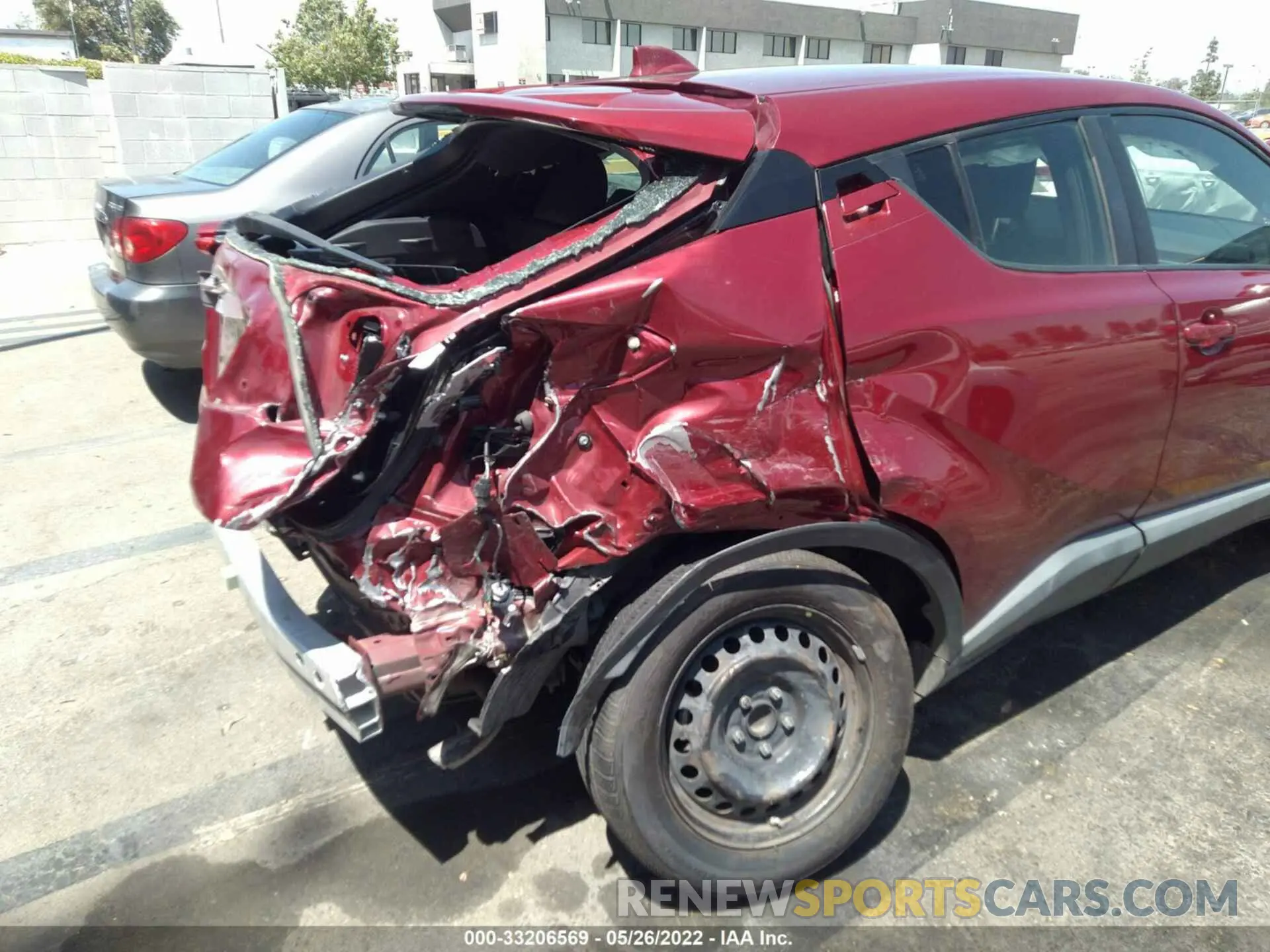 6 fotografías del automóvil dañado JTNKHMBX5K1023236 TOYOTA C-HR 2019