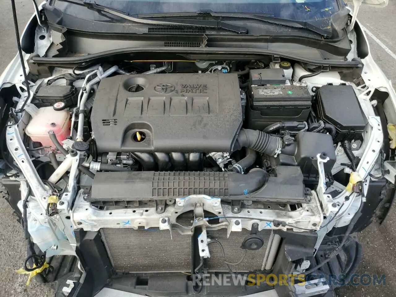 11 fotografías del automóvil dañado JTNKHMBX5K1023320 TOYOTA C-HR 2019