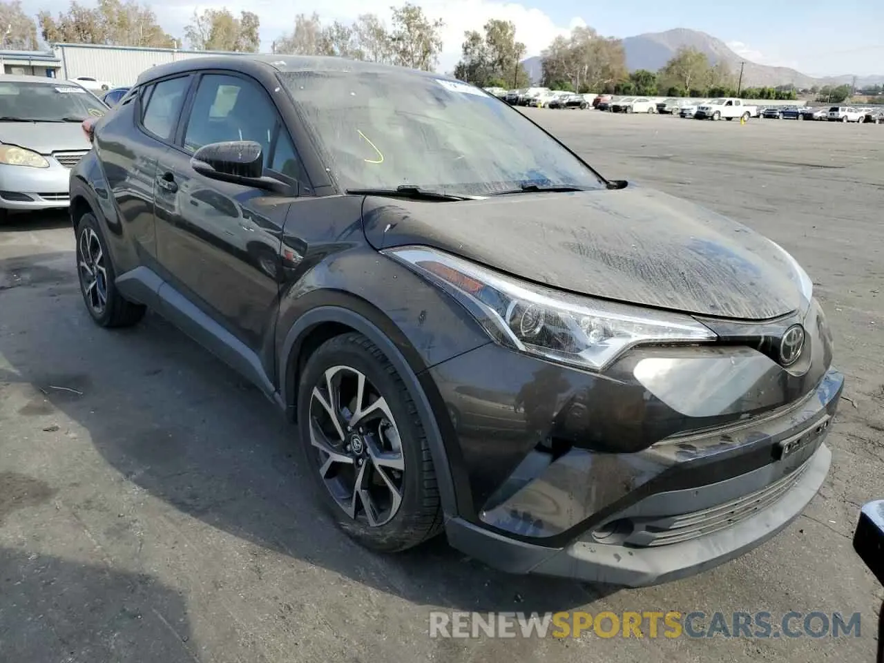 1 fotografías del automóvil dañado JTNKHMBX5K1033166 TOYOTA C-HR 2019