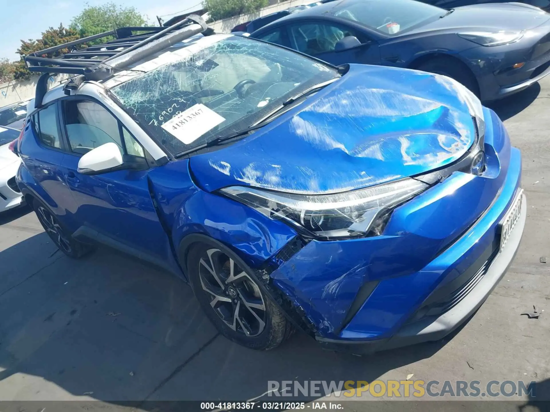 1 fotografías del automóvil dañado JTNKHMBX5K1043079 TOYOTA C-HR 2019