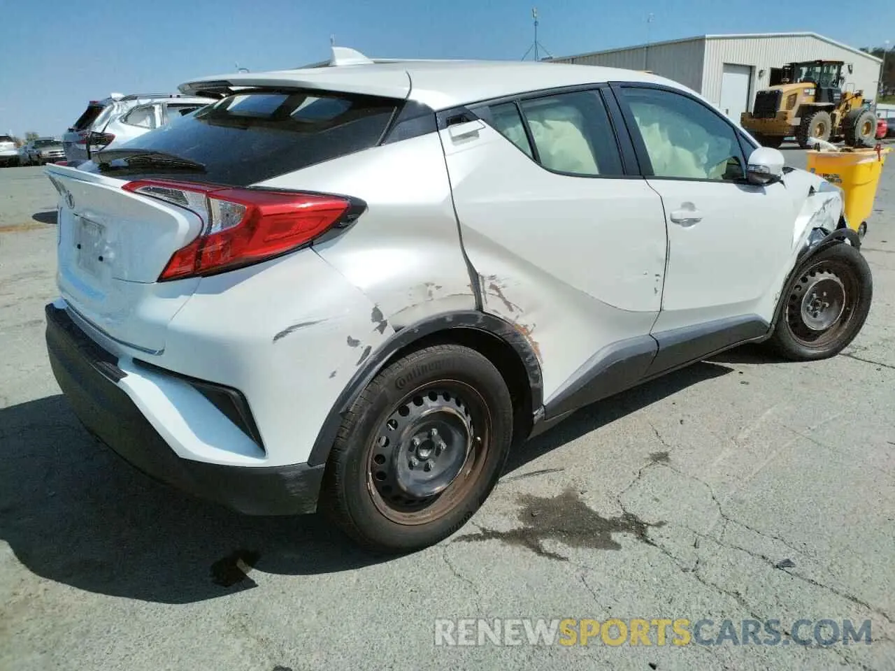 4 fotografías del automóvil dañado JTNKHMBX5K1047360 TOYOTA C-HR 2019