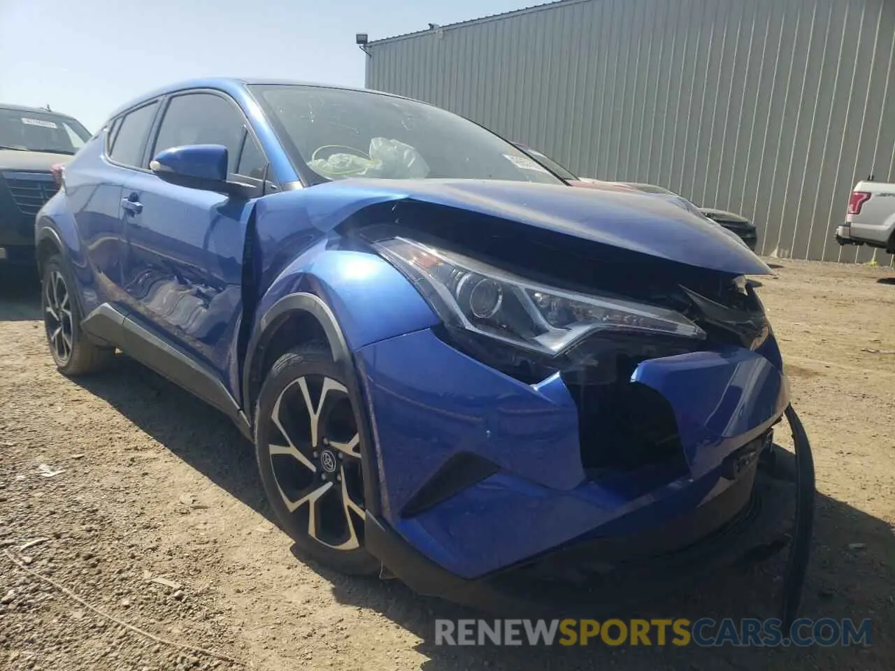 1 fotografías del automóvil dañado JTNKHMBX6K1026131 TOYOTA C-HR 2019