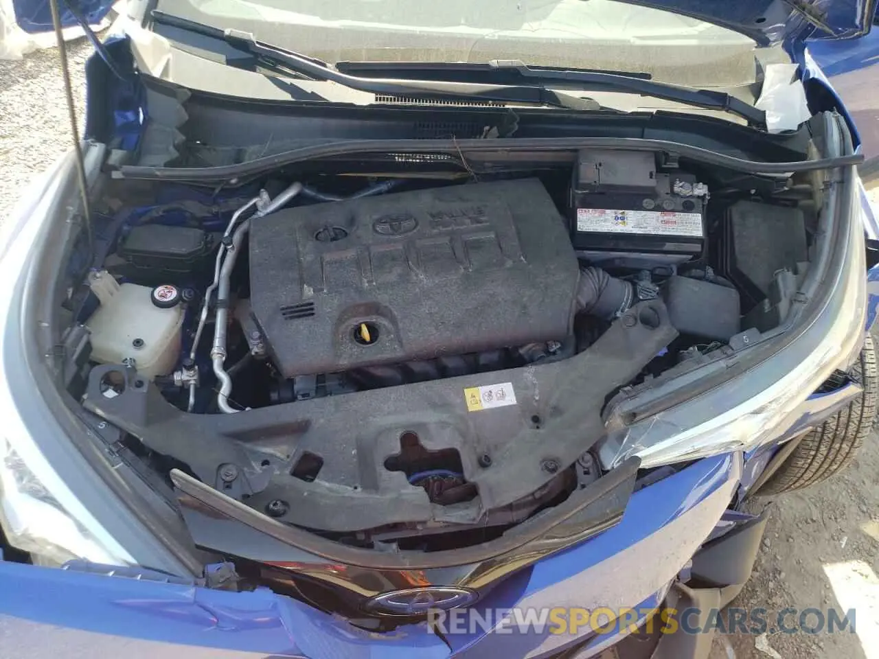 7 fotografías del automóvil dañado JTNKHMBX6K1026131 TOYOTA C-HR 2019