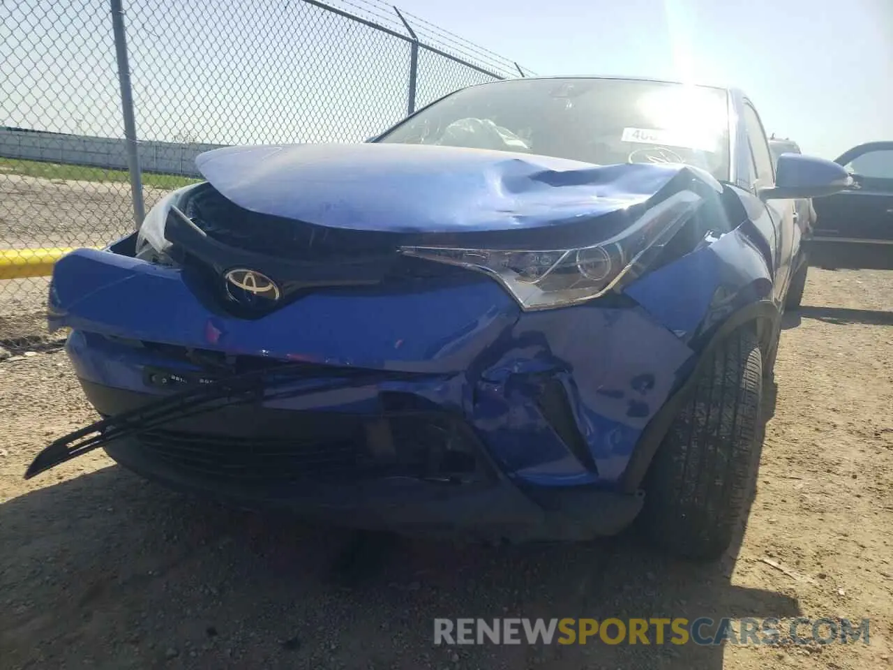9 fotografías del automóvil dañado JTNKHMBX6K1026131 TOYOTA C-HR 2019