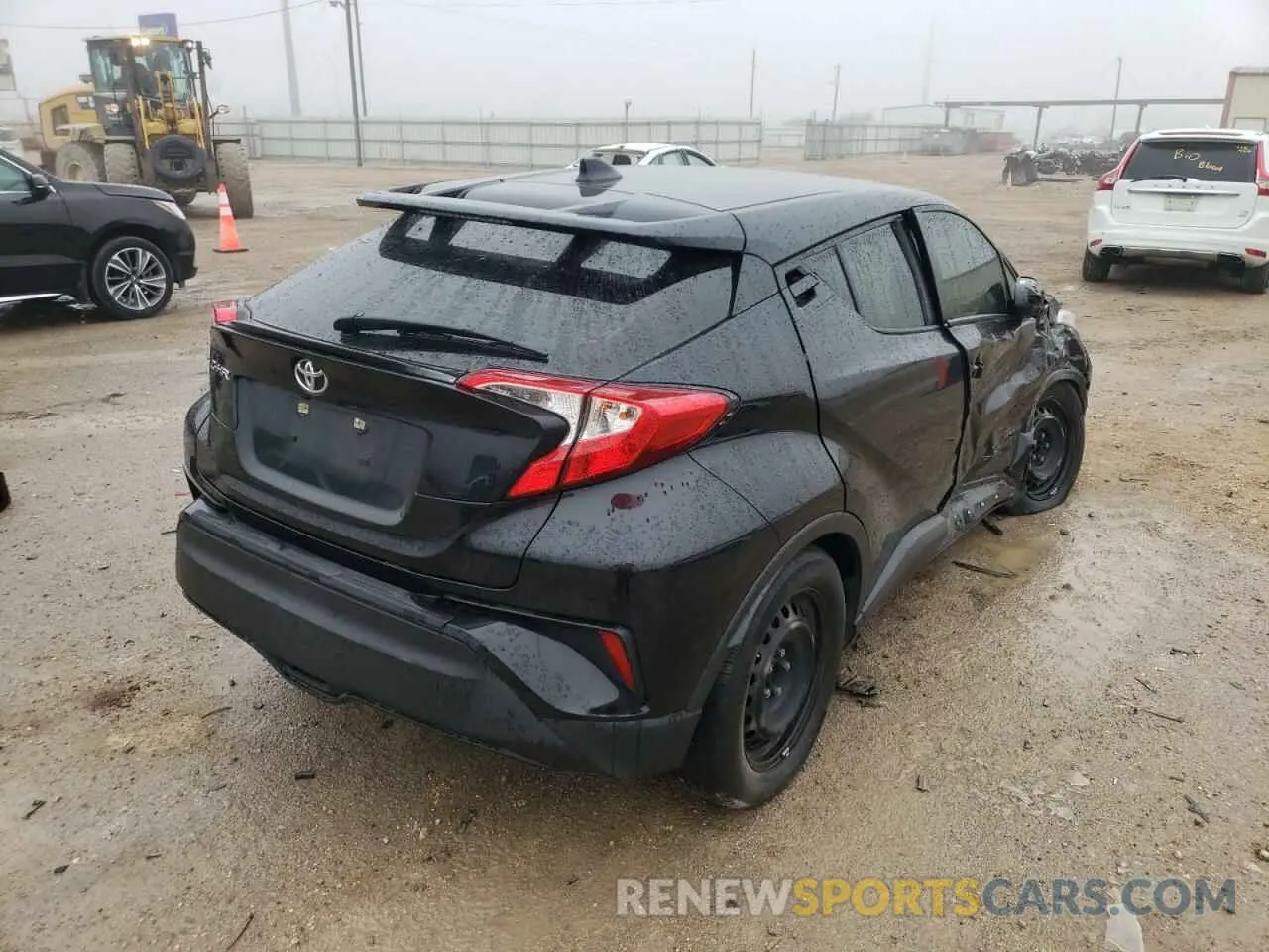 4 fotografías del automóvil dañado JTNKHMBX6K1032141 TOYOTA C-HR 2019
