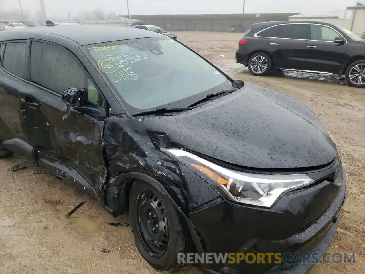 9 fotografías del automóvil dañado JTNKHMBX6K1032141 TOYOTA C-HR 2019