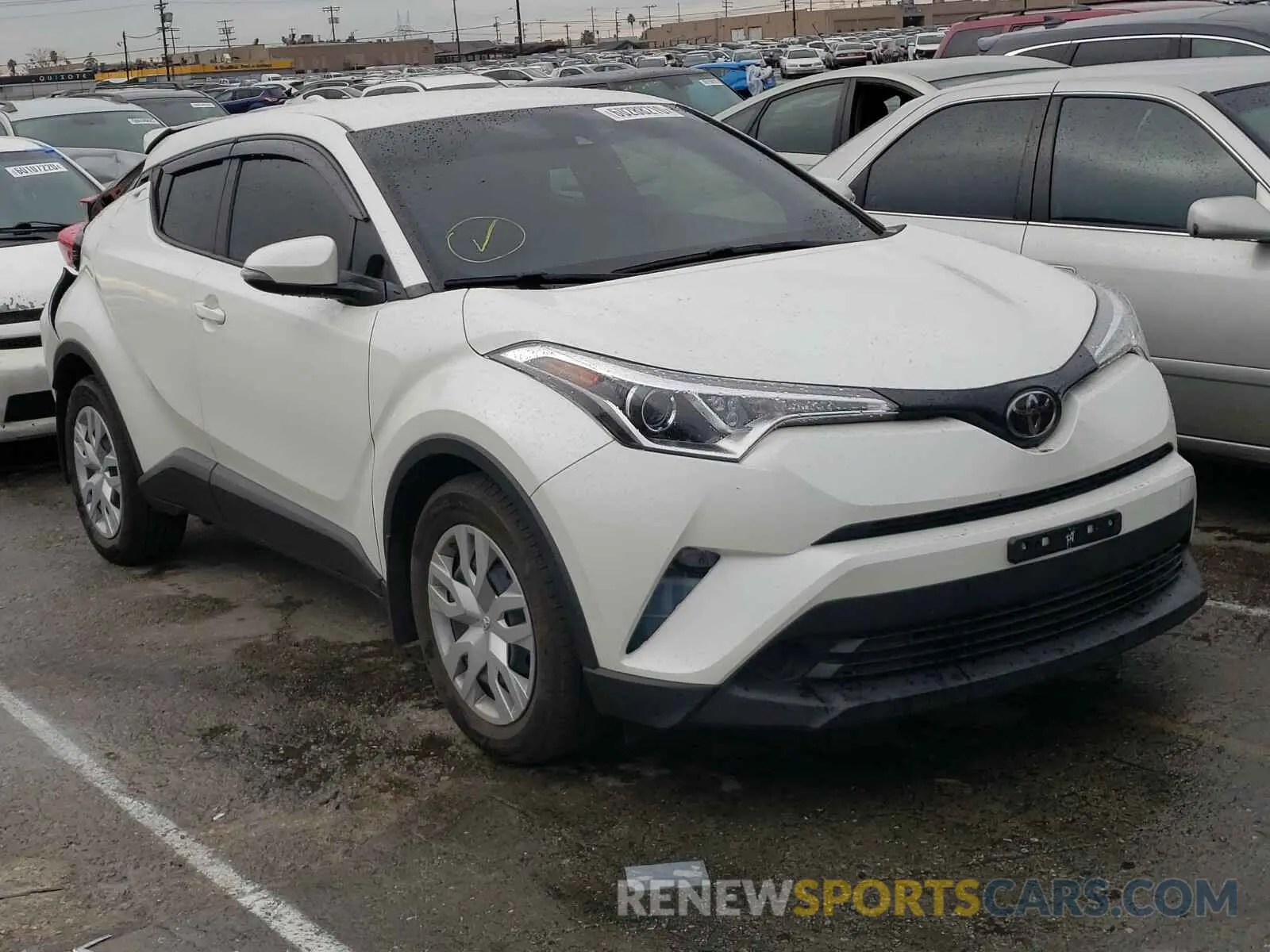 1 fotografías del automóvil dañado JTNKHMBX6K1051014 TOYOTA C-HR 2019