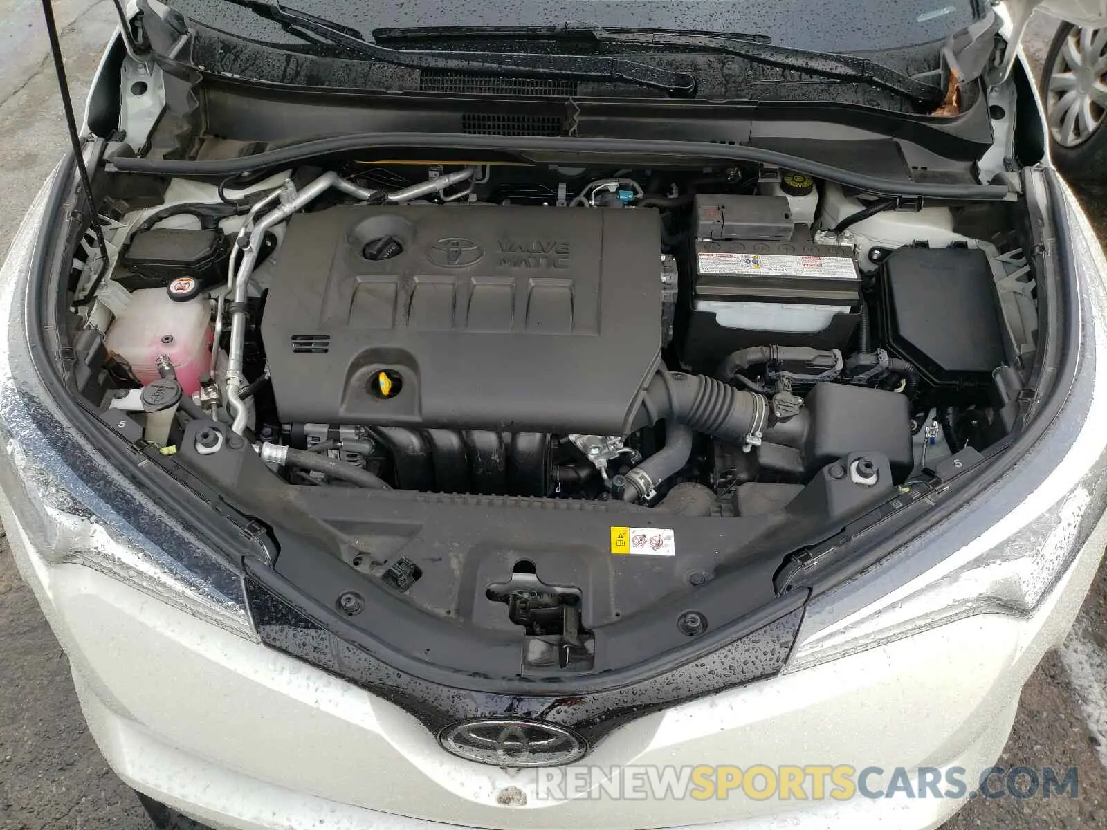 7 fotografías del automóvil dañado JTNKHMBX6K1051014 TOYOTA C-HR 2019
