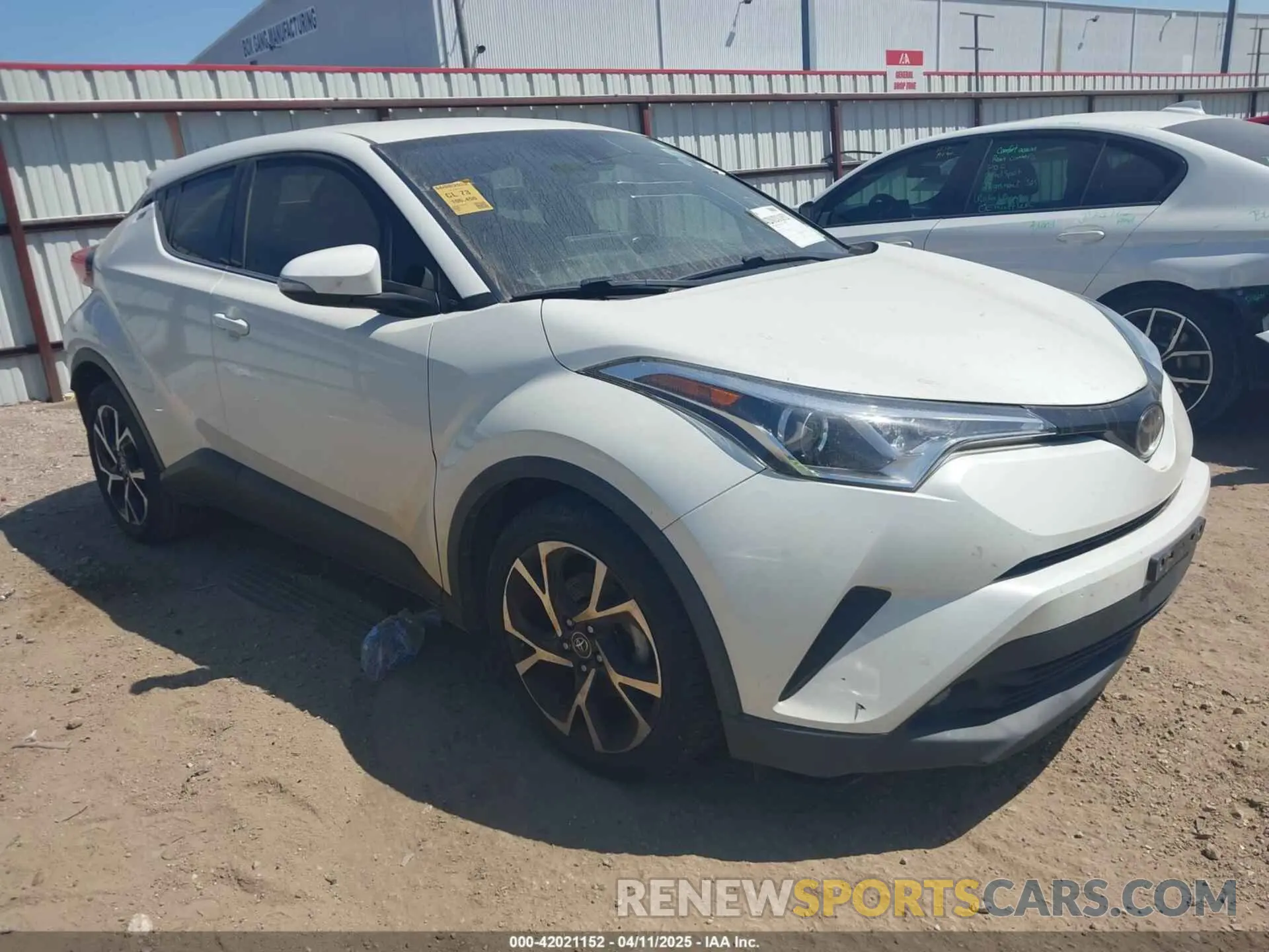1 fotografías del automóvil dañado JTNKHMBX7K1023674 TOYOTA C-HR 2019