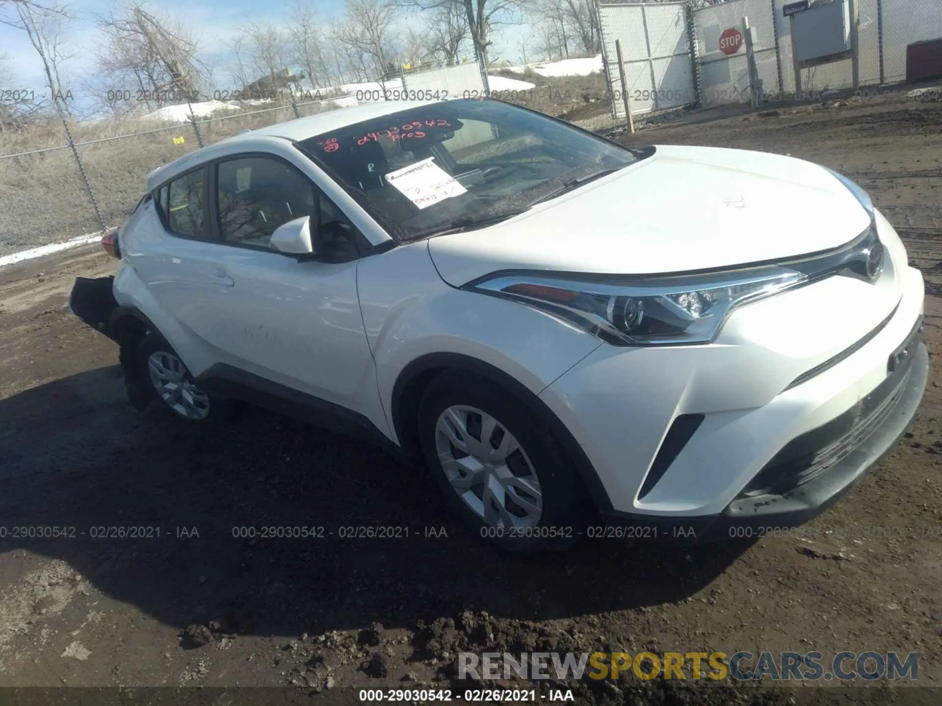 1 fotografías del automóvil dañado JTNKHMBX7K1026428 TOYOTA C-HR 2019