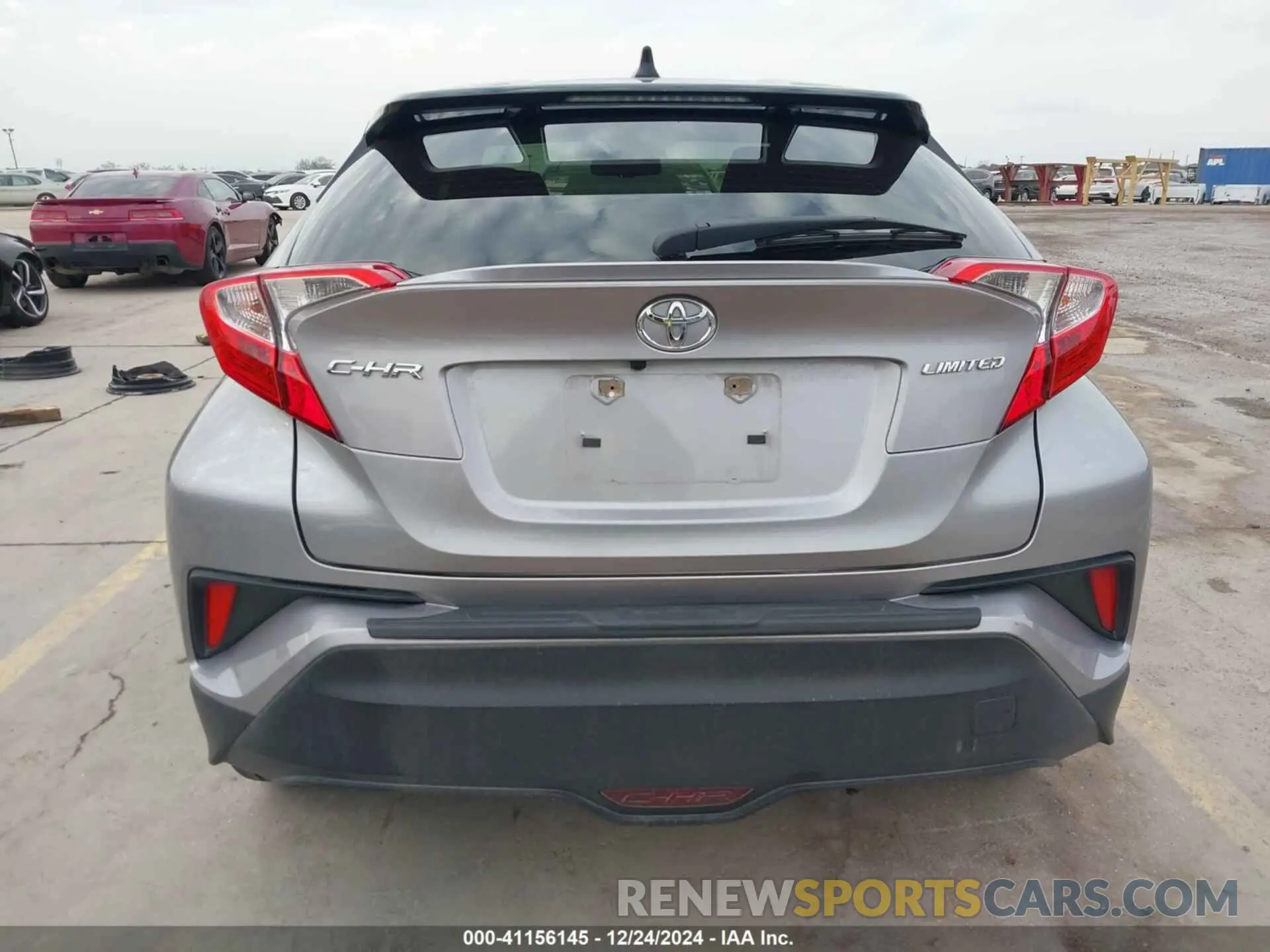 16 fotografías del automóvil dañado JTNKHMBX7K1026672 TOYOTA C-HR 2019
