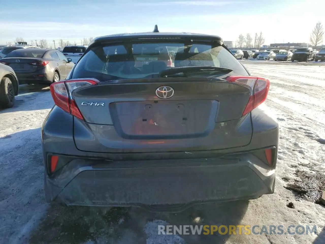 6 fotografías del automóvil dañado JTNKHMBX7K1044220 TOYOTA C-HR 2019