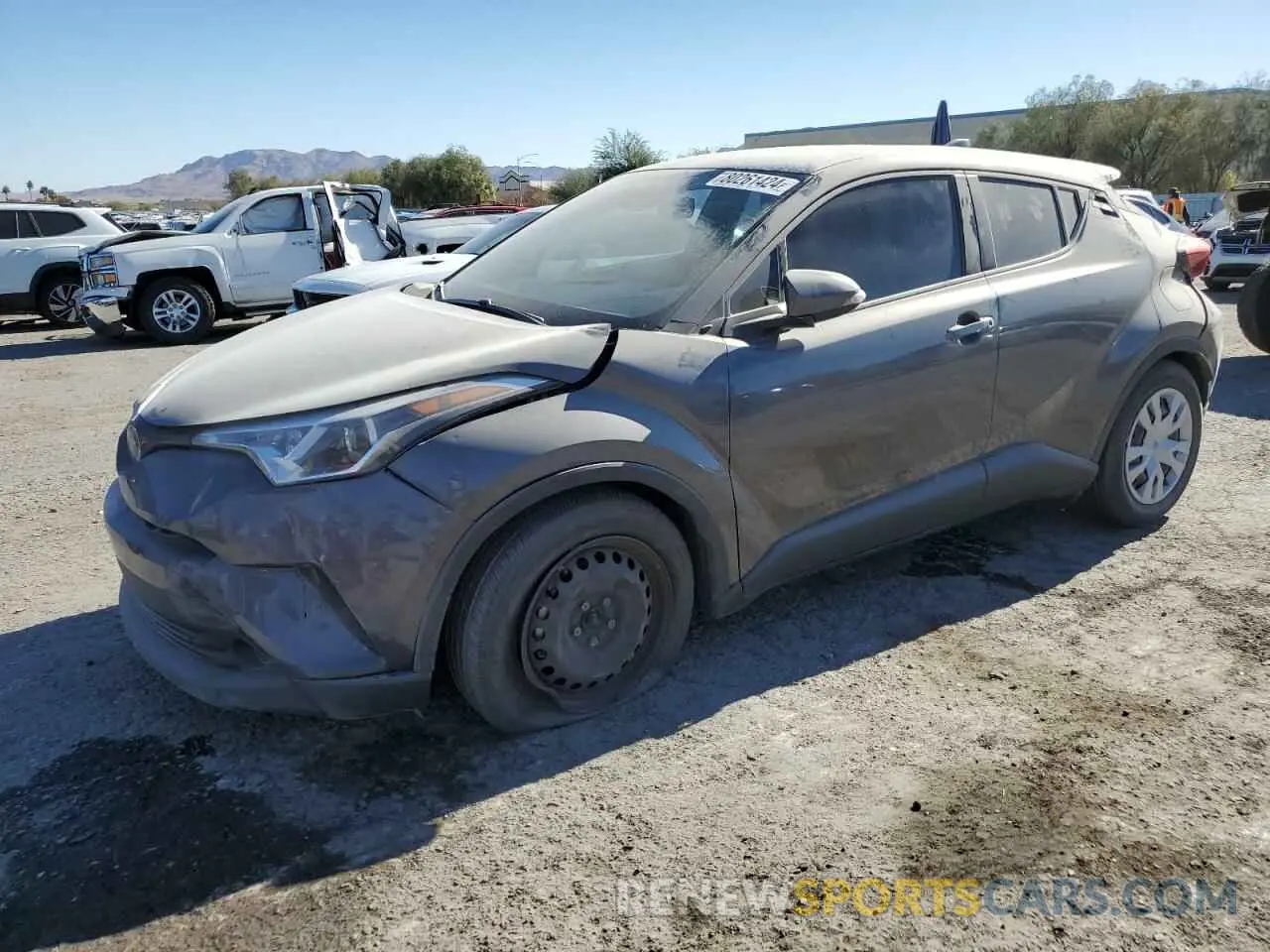 1 fotografías del automóvil dañado JTNKHMBX8K1032285 TOYOTA C-HR 2019