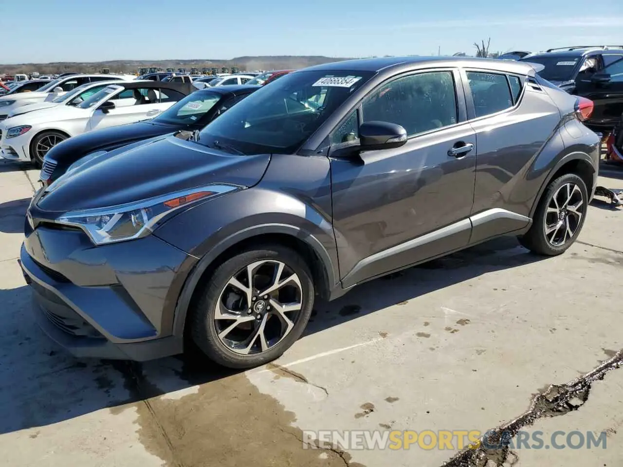 1 fotografías del automóvil dañado JTNKHMBX8K1036434 TOYOTA C-HR 2019