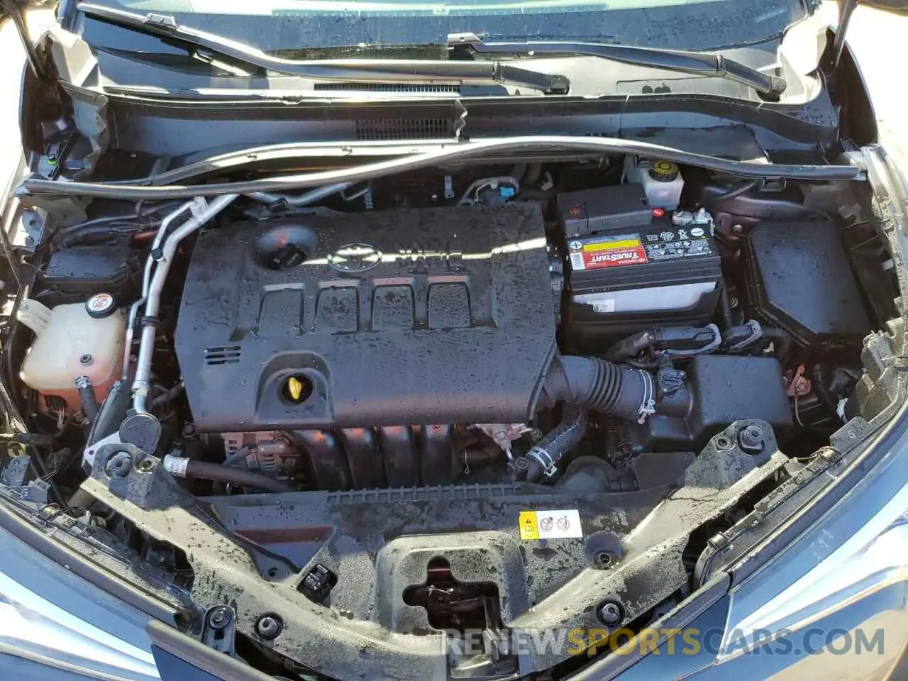 11 fotografías del automóvil dañado JTNKHMBX8K1036434 TOYOTA C-HR 2019