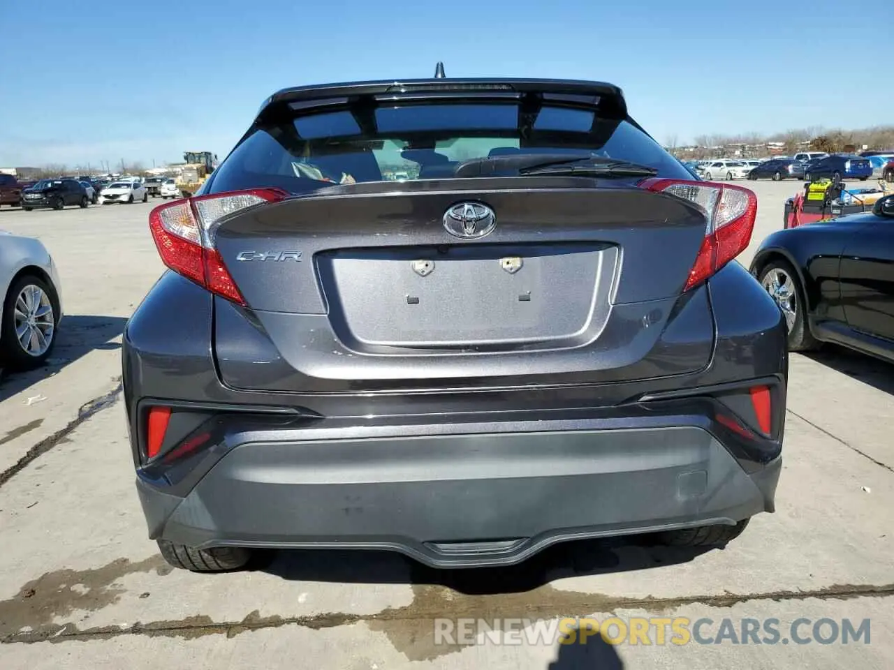 6 fotografías del automóvil dañado JTNKHMBX8K1036434 TOYOTA C-HR 2019