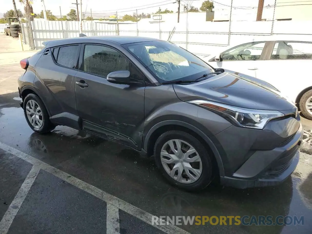 4 fotografías del automóvil dañado JTNKHMBX9K1029248 TOYOTA C-HR 2019