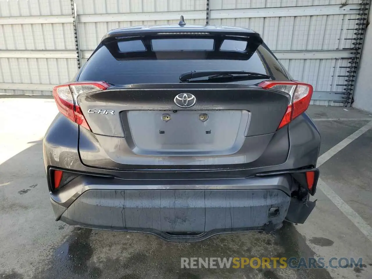 6 fotografías del automóvil dañado JTNKHMBX9K1029248 TOYOTA C-HR 2019