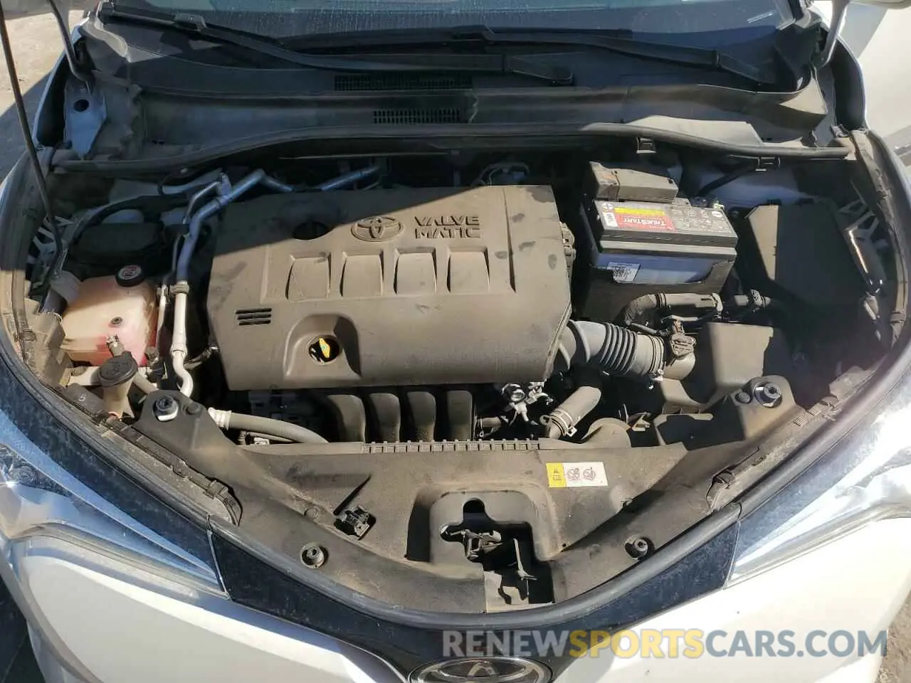 12 fotografías del automóvil dañado JTNKHMBX9K1054800 TOYOTA C-HR 2019