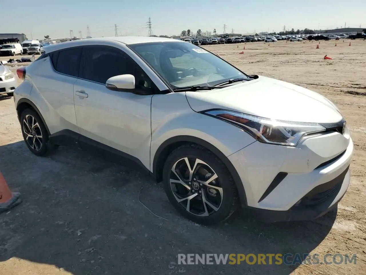 4 fotografías del automóvil dañado JTNKHMBX9K1054800 TOYOTA C-HR 2019