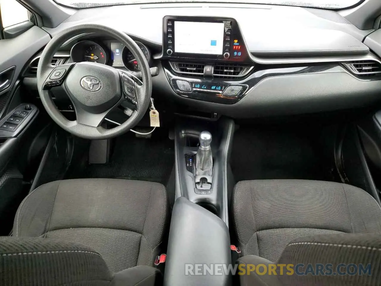 8 fotografías del automóvil dañado JTNKHMBX9K1054828 TOYOTA C-HR 2019