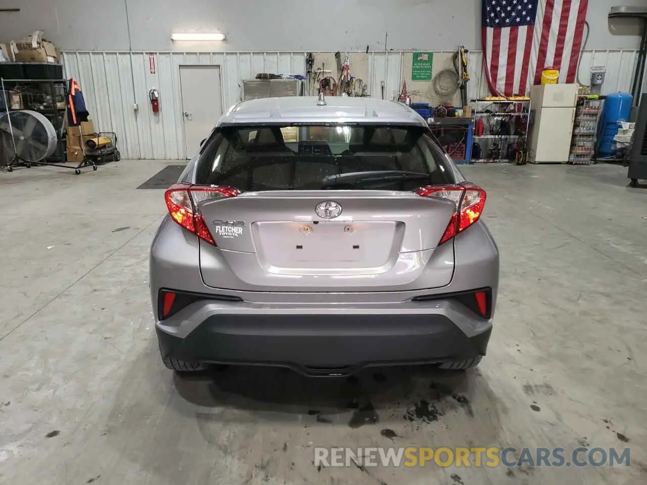 6 fotografías del automóvil dañado JTNKHMBX9K1061004 TOYOTA C-HR 2019