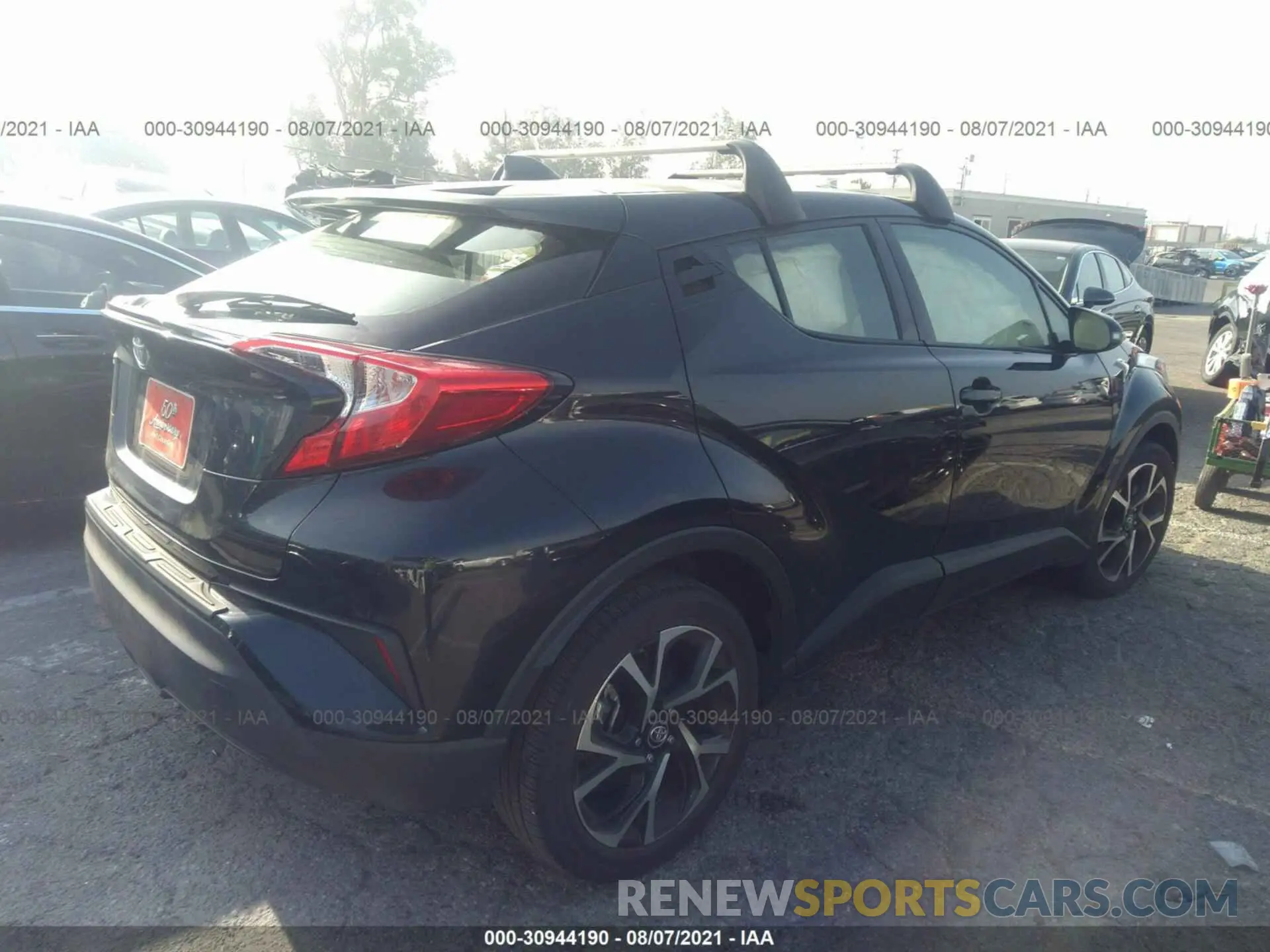 4 fotografías del automóvil dañado JTNKHMBXXK1035964 TOYOTA C-HR 2019