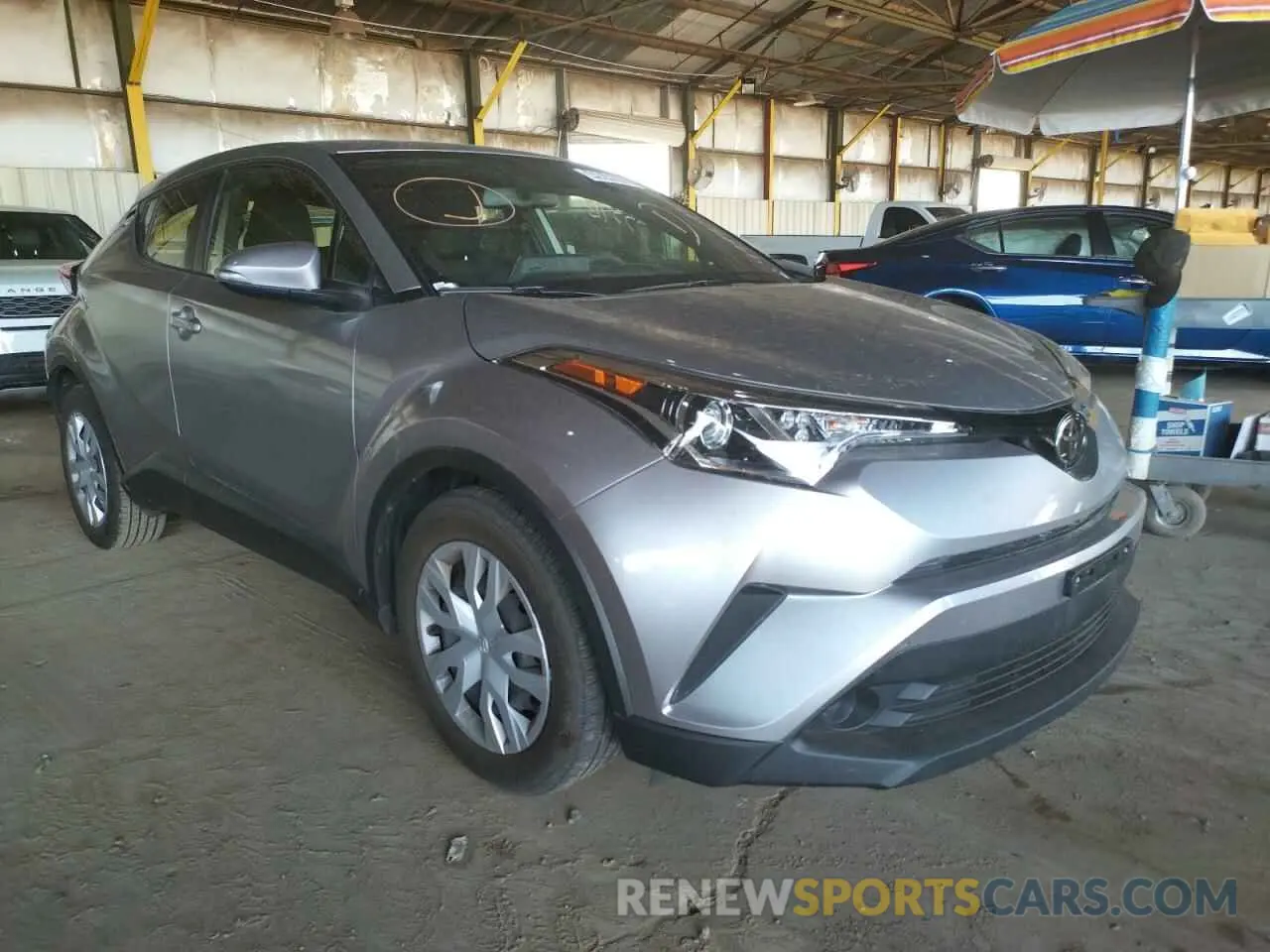 1 fotografías del automóvil dañado JTNKHMBXXK1042512 TOYOTA C-HR 2019