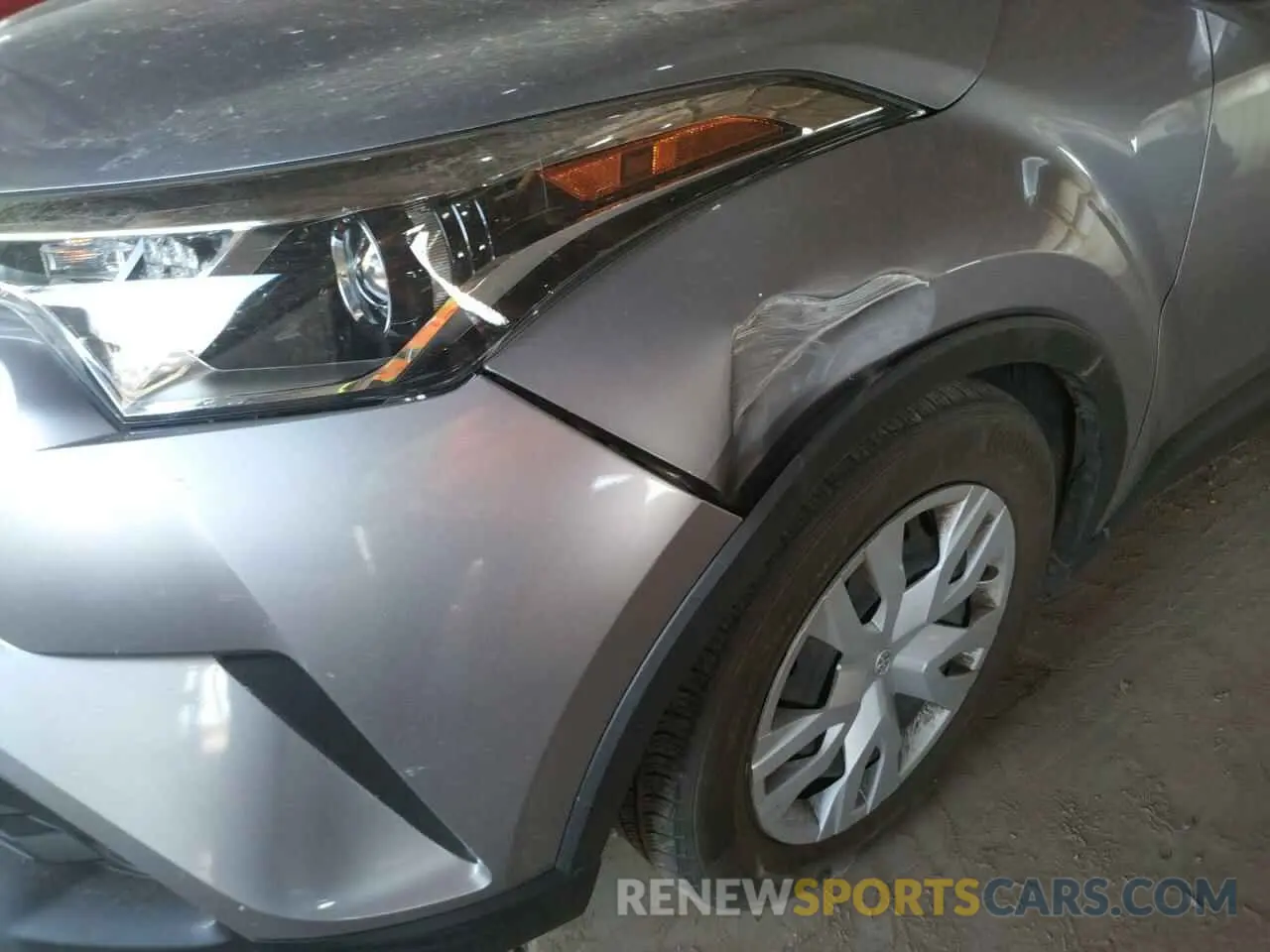 9 fotografías del automóvil dañado JTNKHMBXXK1042512 TOYOTA C-HR 2019