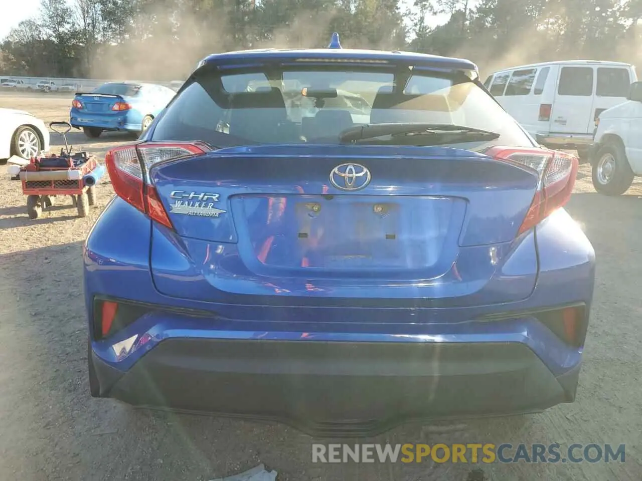 6 fotografías del automóvil dañado JTNKHMBXXK1059472 TOYOTA C-HR 2019
