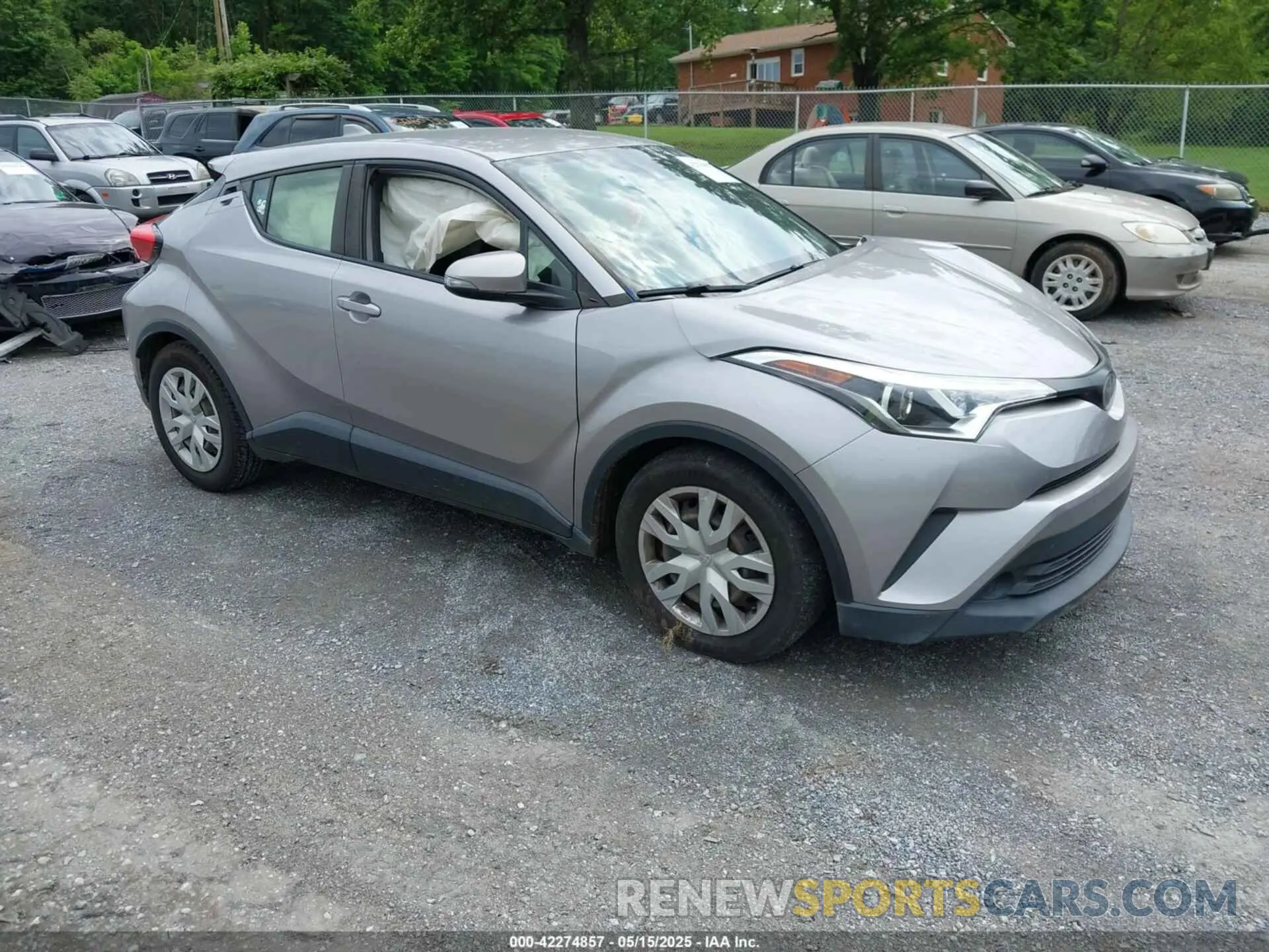 1 fotografías del automóvil dañado JTNKHMBXXK1060315 TOYOTA C-HR 2019