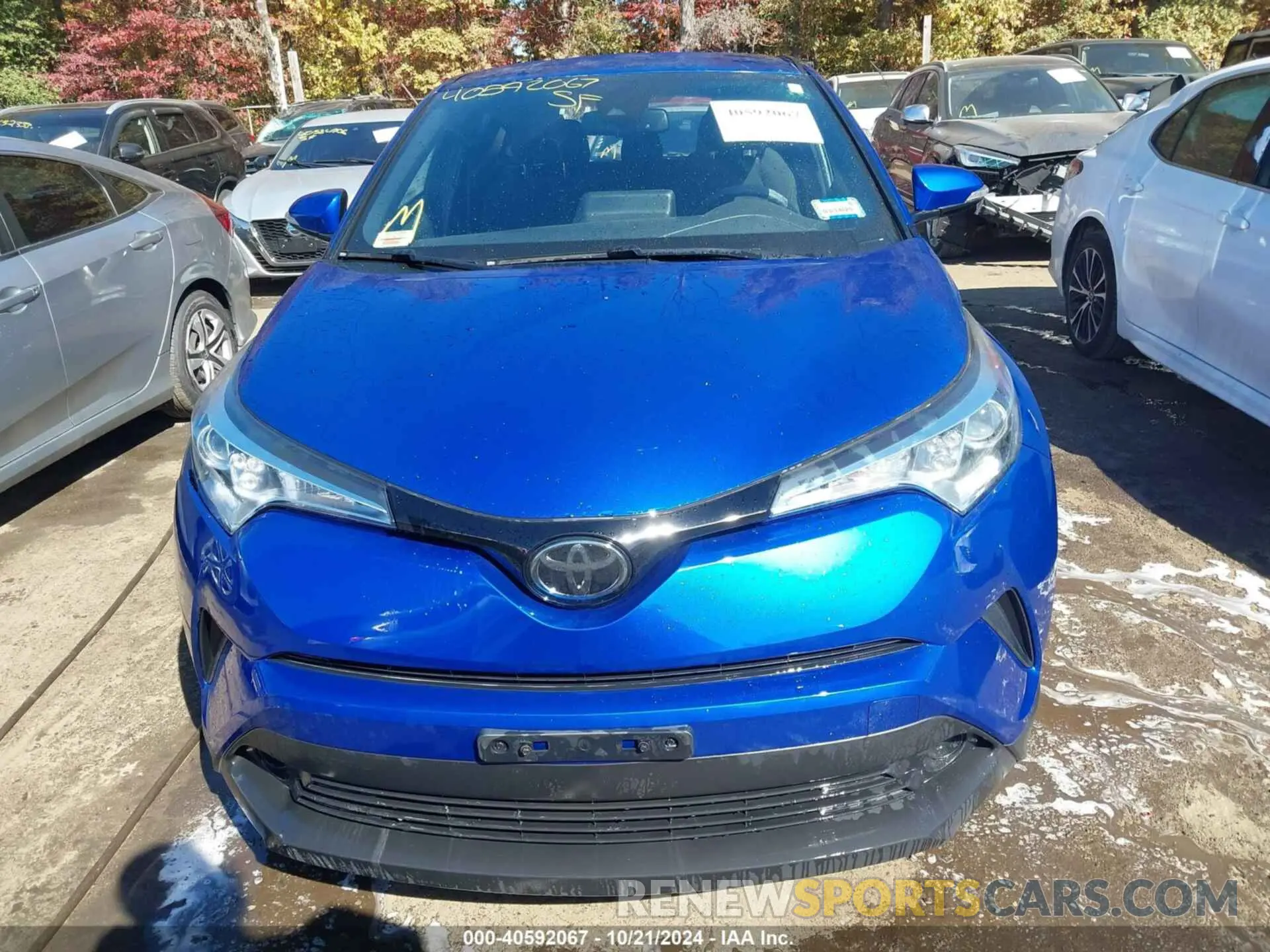 12 fotografías del automóvil dañado NMTKHMBX0KR082510 TOYOTA C-HR 2019