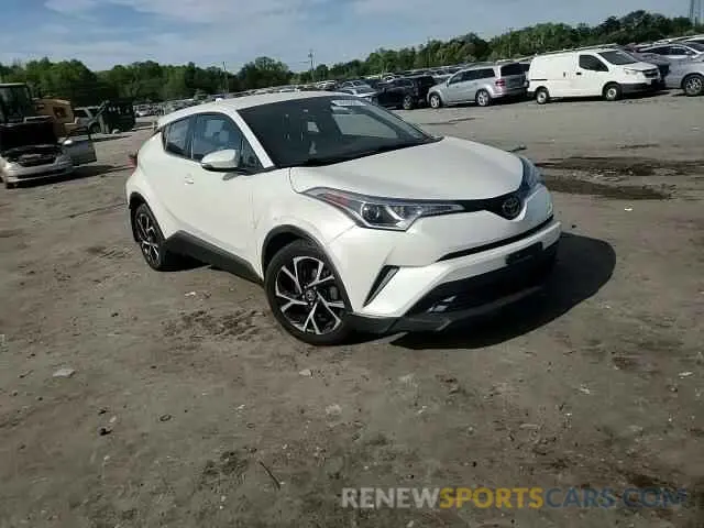 14 fotografías del automóvil dañado NMTKHMBX0KR100407 TOYOTA C-HR 2019