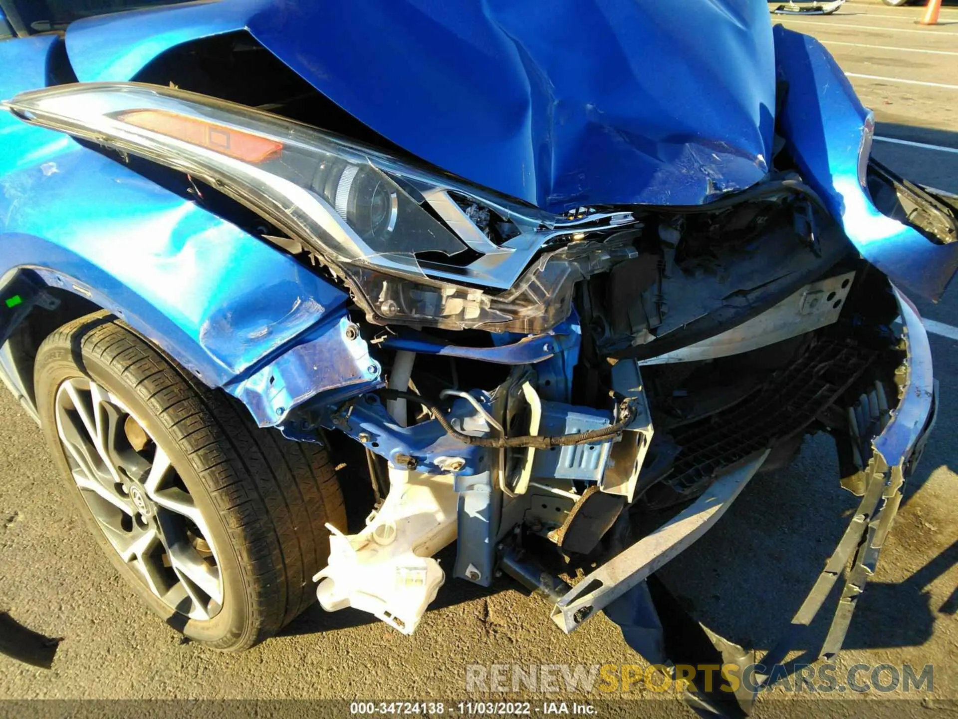 6 fotografías del automóvil dañado NMTKHMBX1KR075128 TOYOTA C-HR 2019