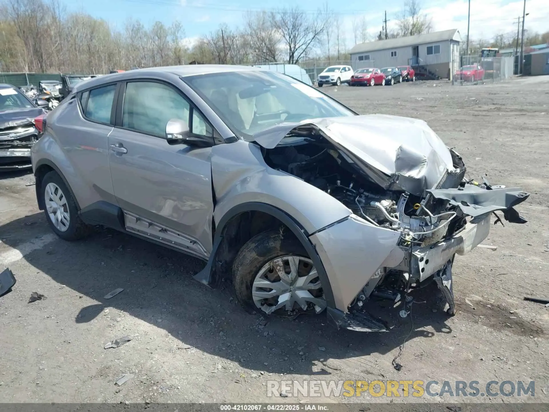 1 fotografías del automóvil dañado NMTKHMBX1KR090955 TOYOTA C-HR 2019