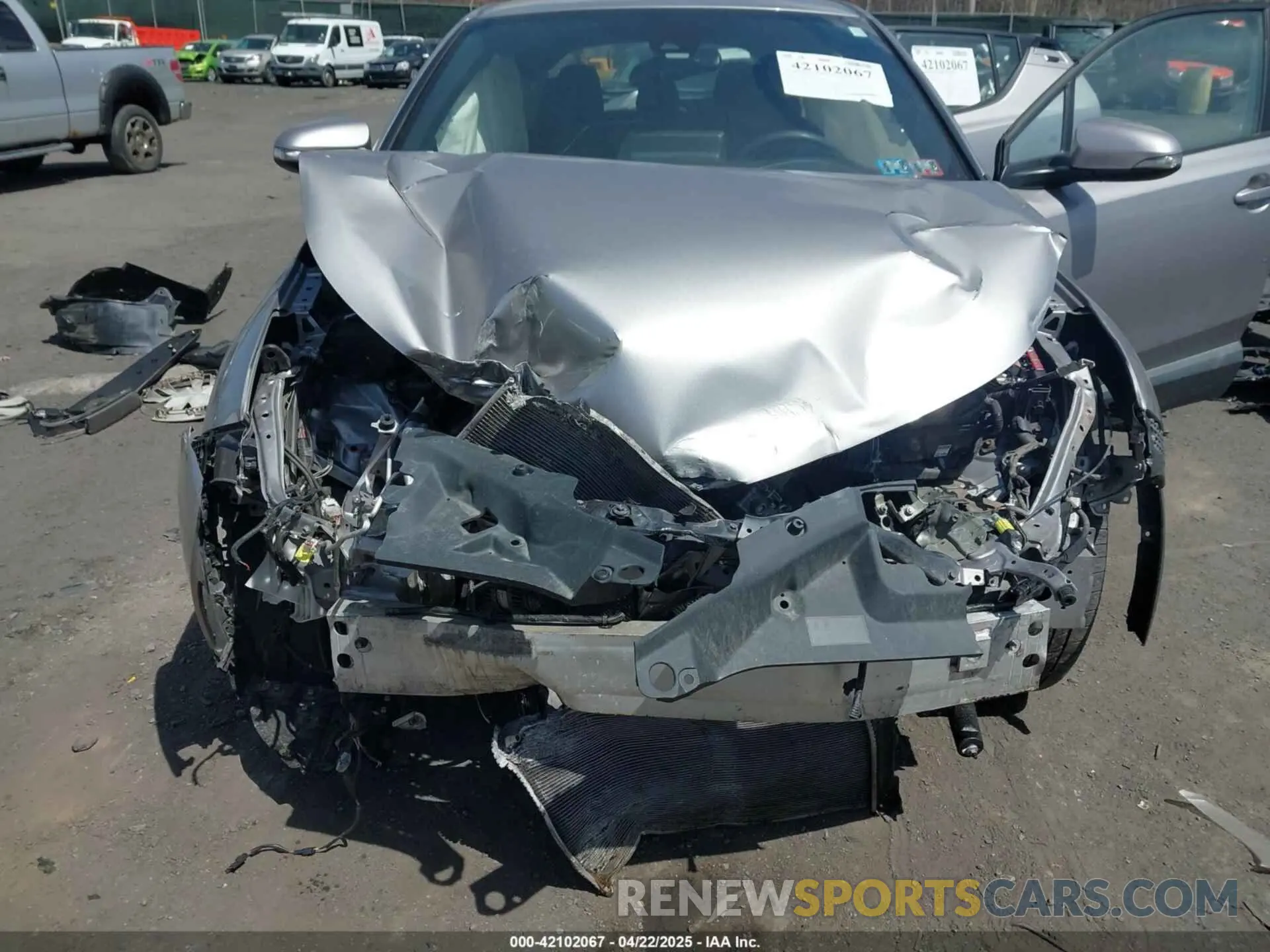 6 fotografías del automóvil dañado NMTKHMBX1KR090955 TOYOTA C-HR 2019