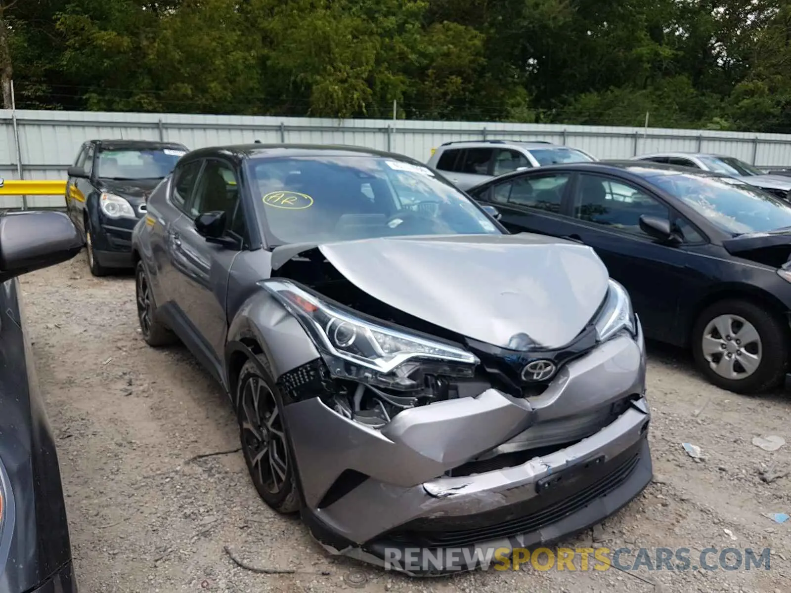 1 fotografías del automóvil dañado NMTKHMBX2KR069872 TOYOTA C-HR 2019