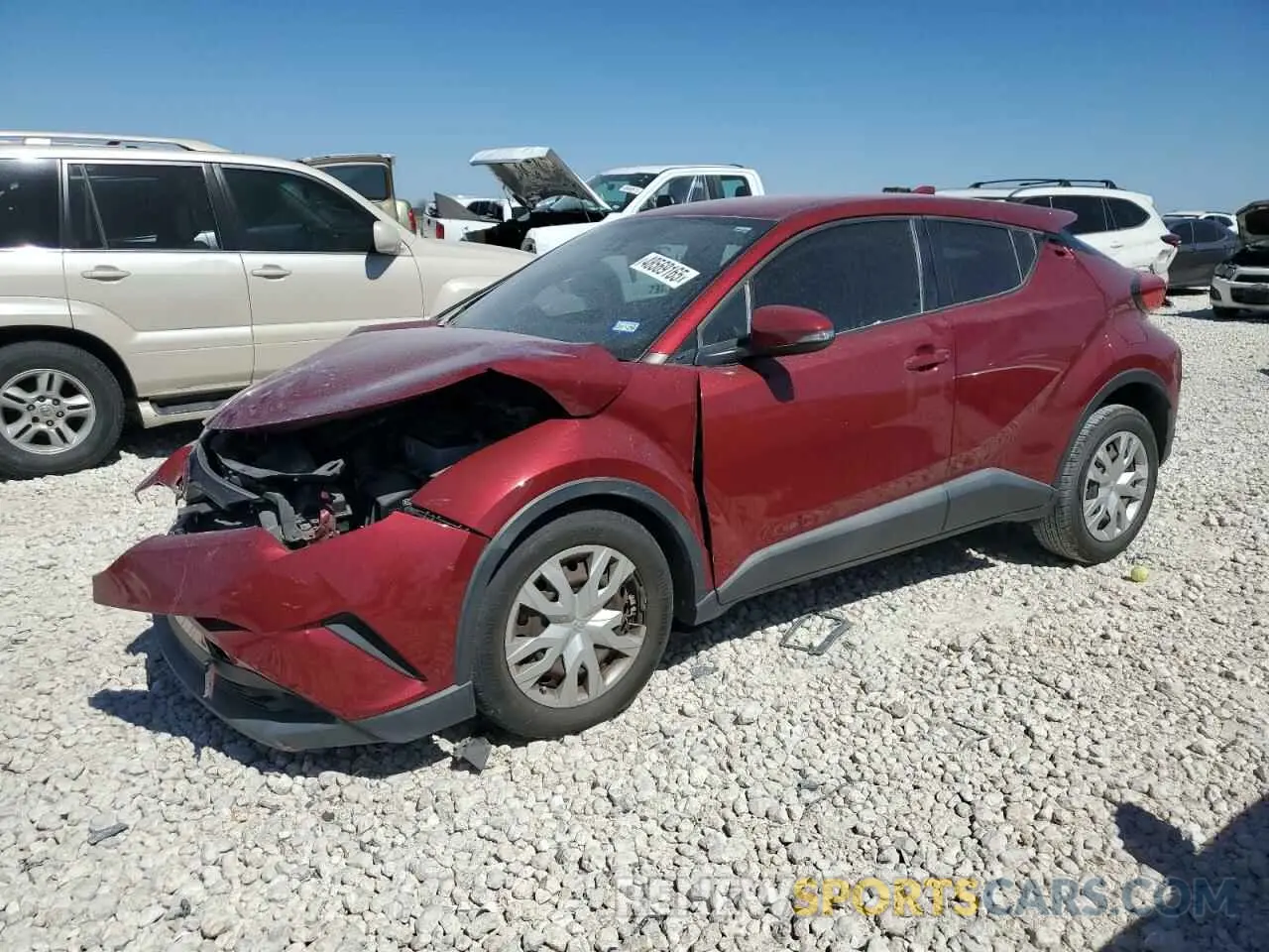 1 fotografías del automóvil dañado NMTKHMBX2KR082945 TOYOTA C-HR 2019