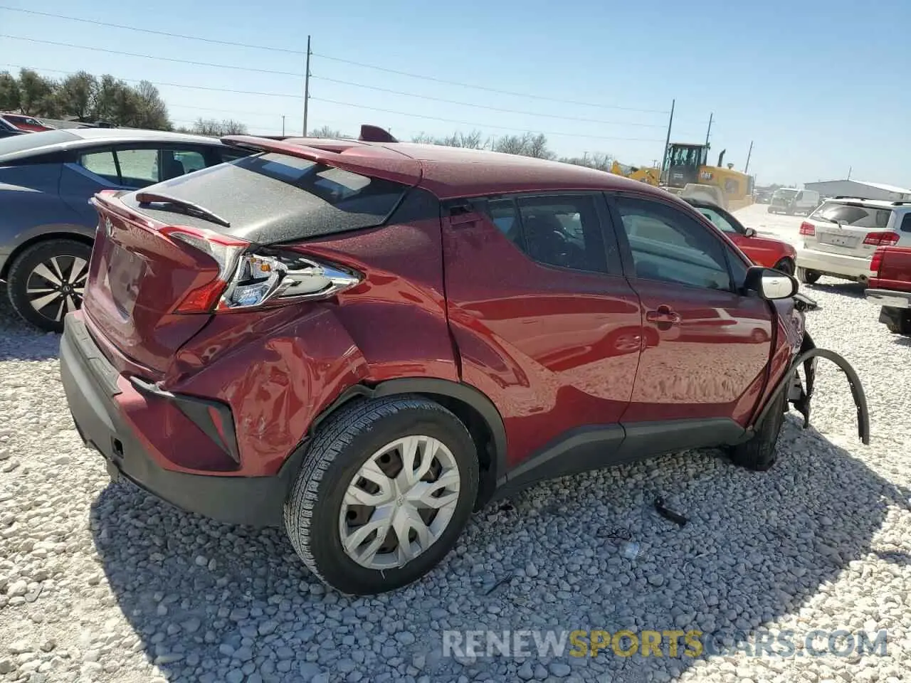 3 fotografías del automóvil dañado NMTKHMBX2KR082945 TOYOTA C-HR 2019