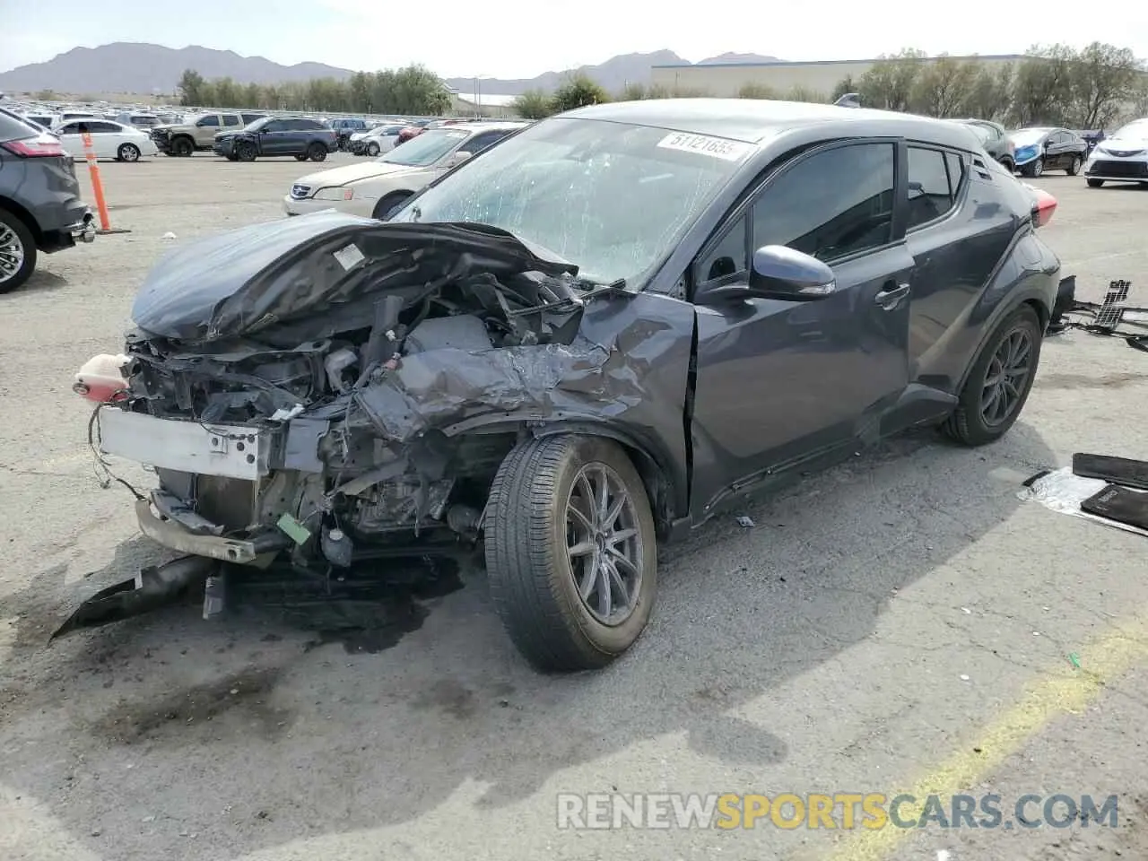 1 fotografías del automóvil dañado NMTKHMBX2KR096795 TOYOTA C-HR 2019