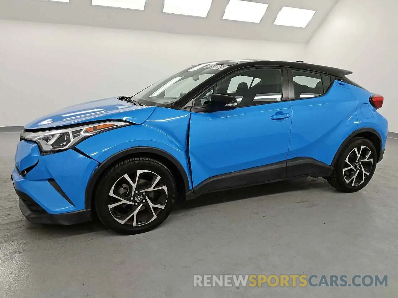 1 fotografías del automóvil dañado NMTKHMBX3KR072201 TOYOTA C-HR 2019