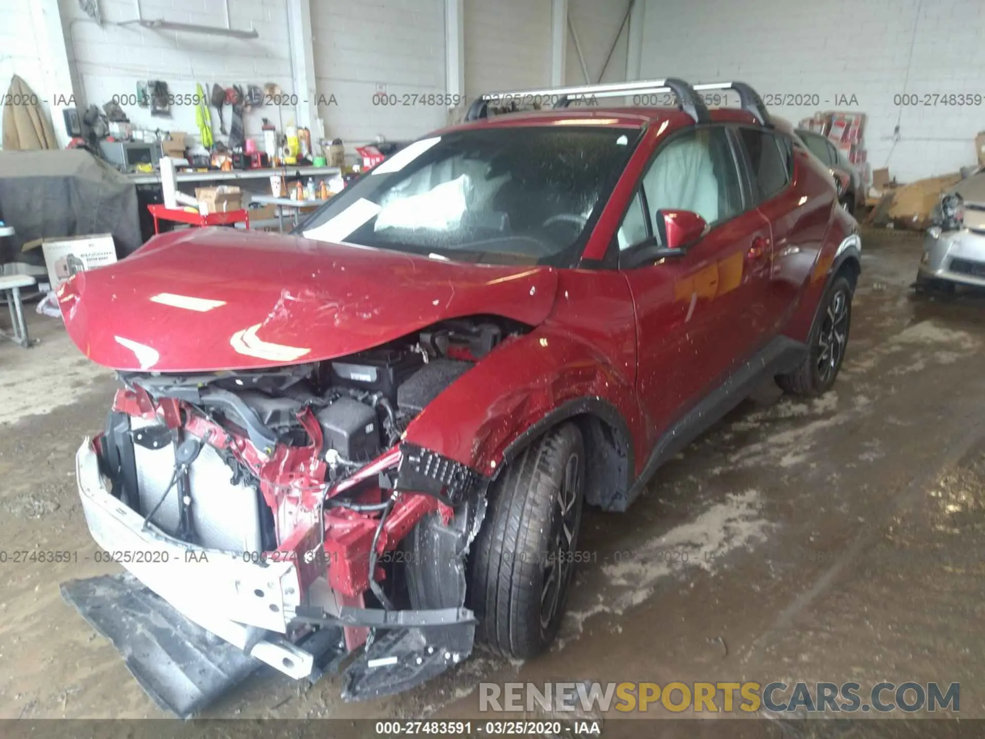 2 fotografías del automóvil dañado NMTKHMBX3KR088818 TOYOTA C-HR 2019