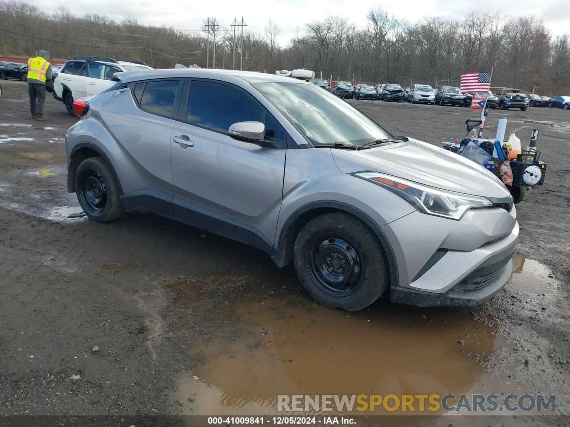 1 fotografías del automóvil dañado NMTKHMBX4KR072465 TOYOTA C-HR 2019