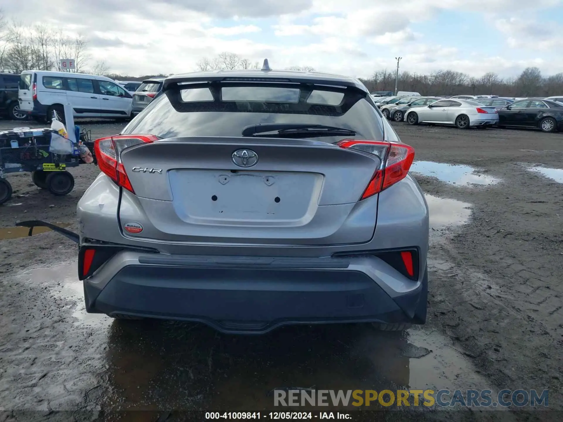 16 fotografías del automóvil dañado NMTKHMBX4KR072465 TOYOTA C-HR 2019