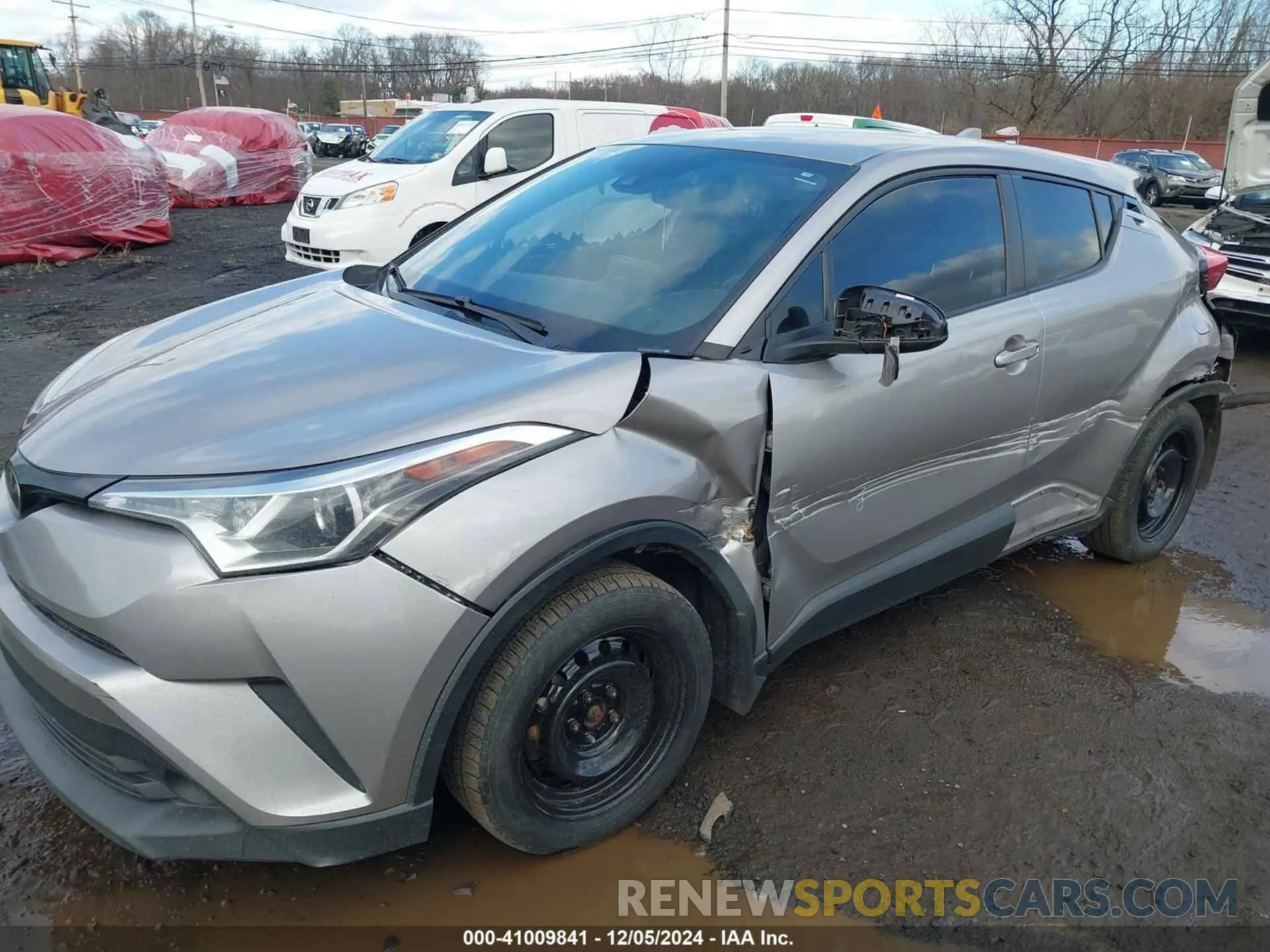 6 fotografías del automóvil dañado NMTKHMBX4KR072465 TOYOTA C-HR 2019