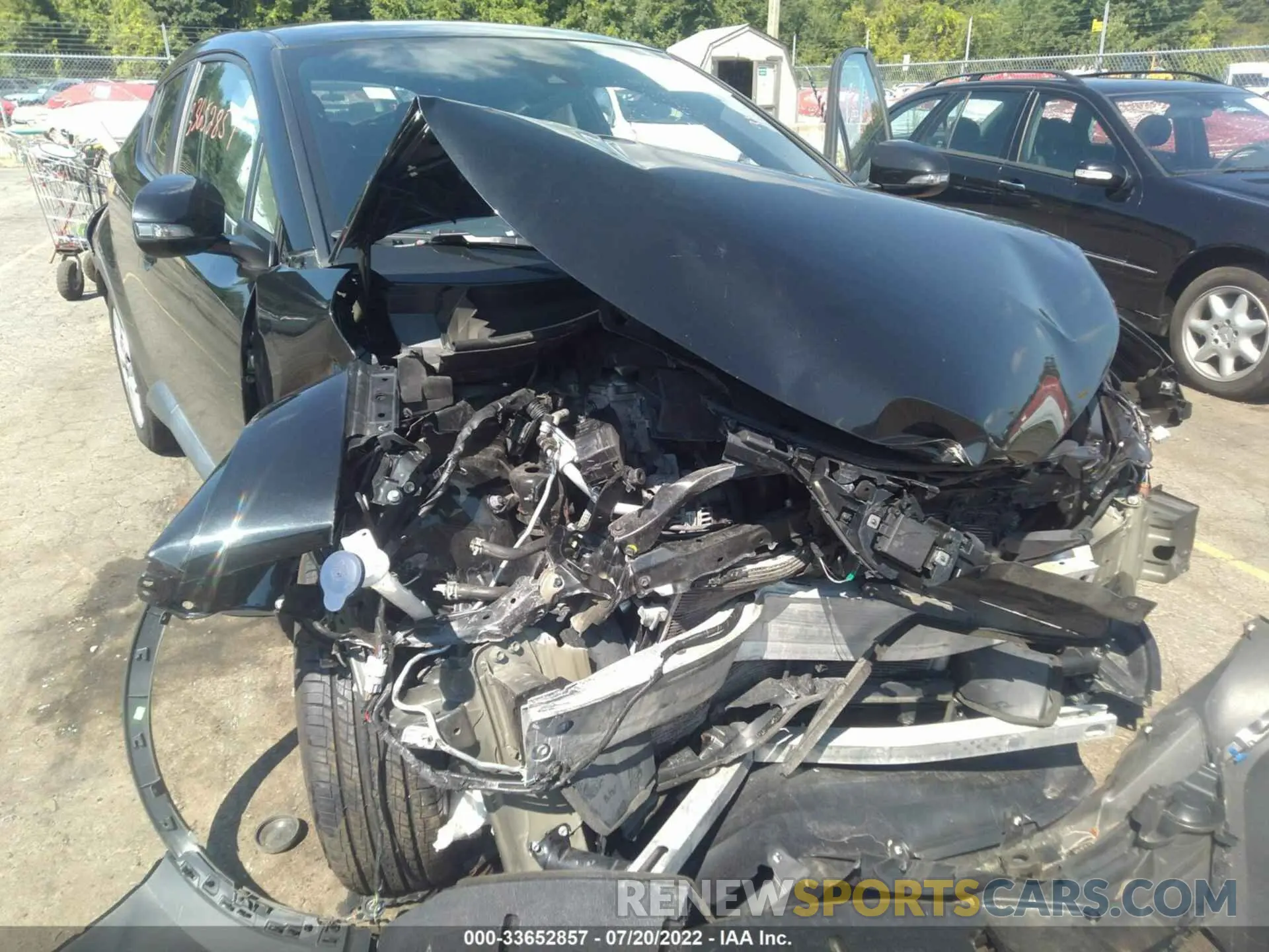 6 fotografías del automóvil dañado NMTKHMBX4KR079349 TOYOTA C-HR 2019