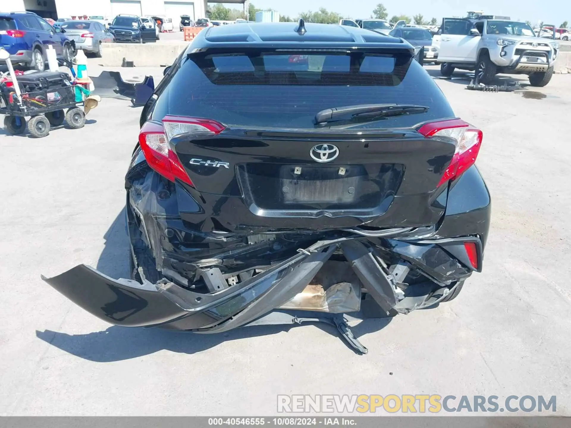 6 fotografías del automóvil dañado NMTKHMBX4KR079397 TOYOTA C-HR 2019