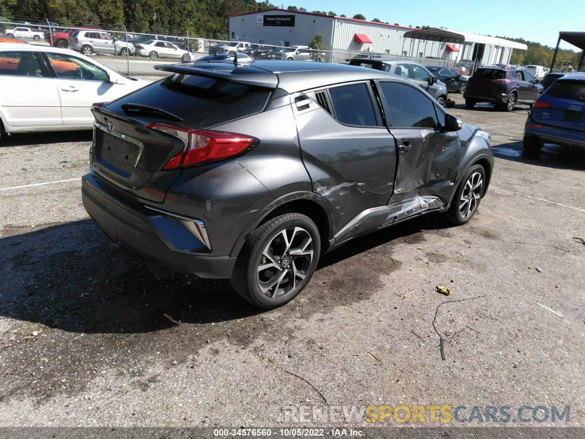 4 fotografías del automóvil dañado NMTKHMBX4KR091758 TOYOTA C-HR 2019